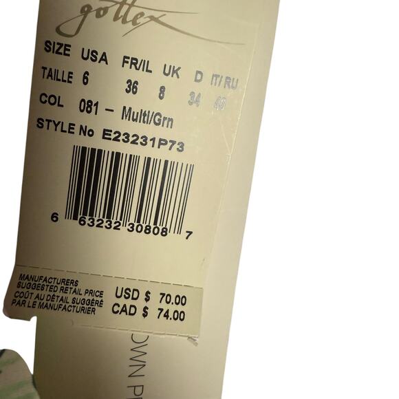 Profile by Gottex Beautiful Day High Waist Skirted Floral Print Bikini Bottoms 6 - Picture 5 of 7